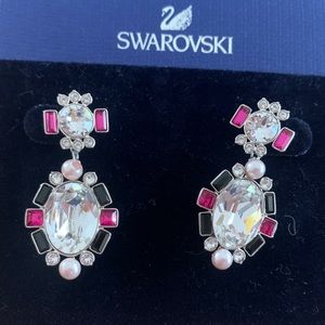 swarovski blanche：pierced earings